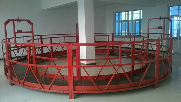 建筑上什么叫吊籃分段掛設